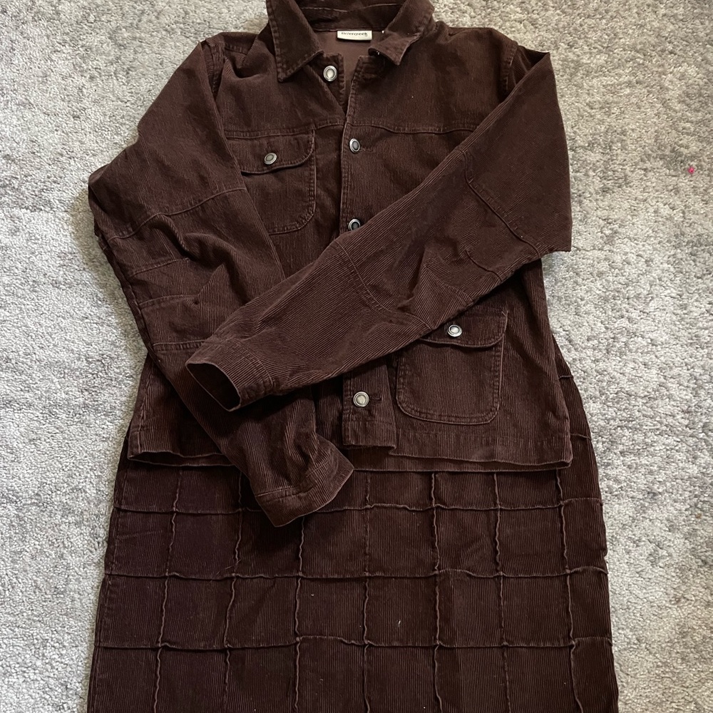 Vintage Brown corduroy set